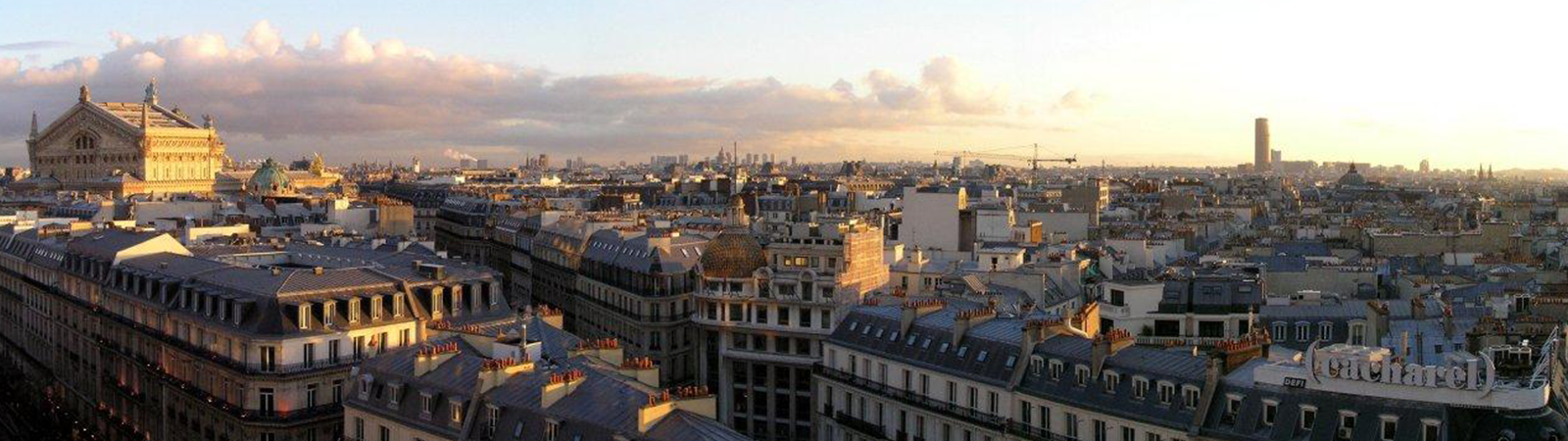The Paris skyline without skyscrapers