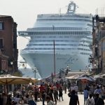 Venice and cruise ship